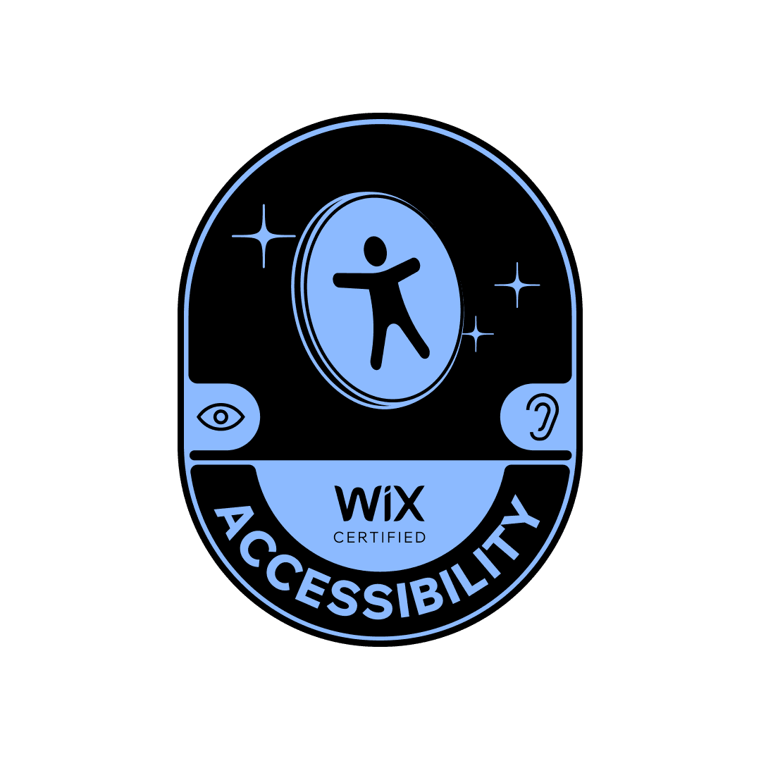 Wix Accessibility Certificate badge