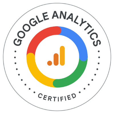 Google Analytics Certification badge