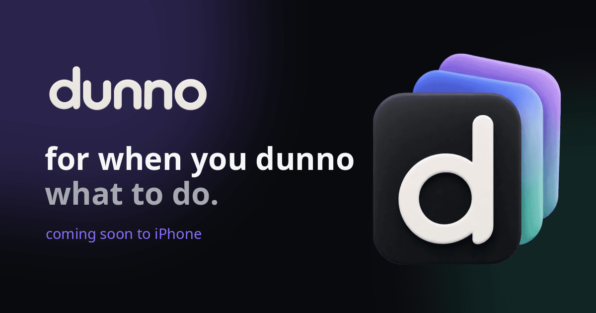 Official dunno launch banner artwork